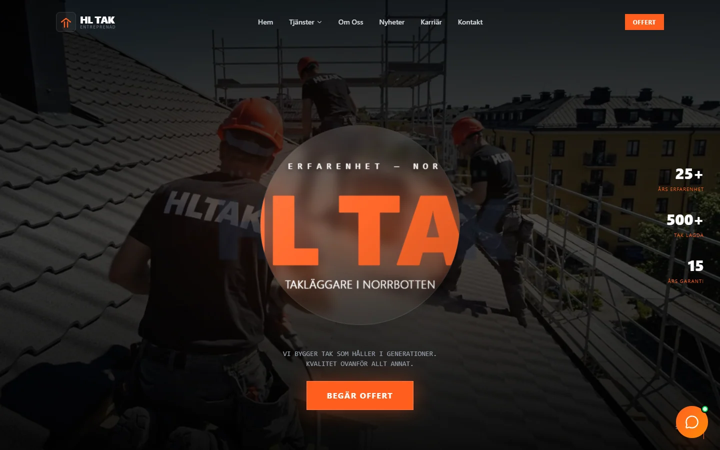 Website preview: HL TAK
